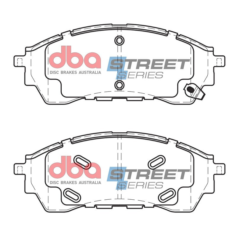 DBA Street Series Ceramic Brake Pads 184.5mm x 70.2mm DB2379SS - Front