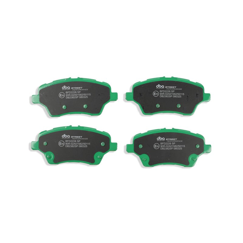 DBA Street Performance Brake Pads 131.7mm x 60.1mm DB2382SP - Front