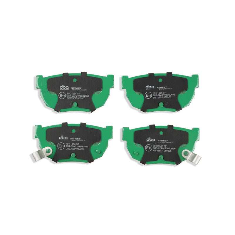 DBA Street Performance Brake Pads 85.2; 85.2mm x 41.6; 42.9mm DB325SP - Rear