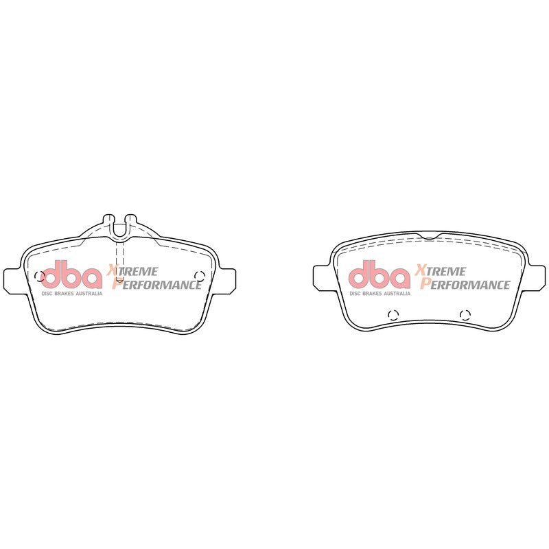 DBA Xtreme Performance Brake Pads 116.2mm x I:60;O:50.2mm DB8880XP - Rear