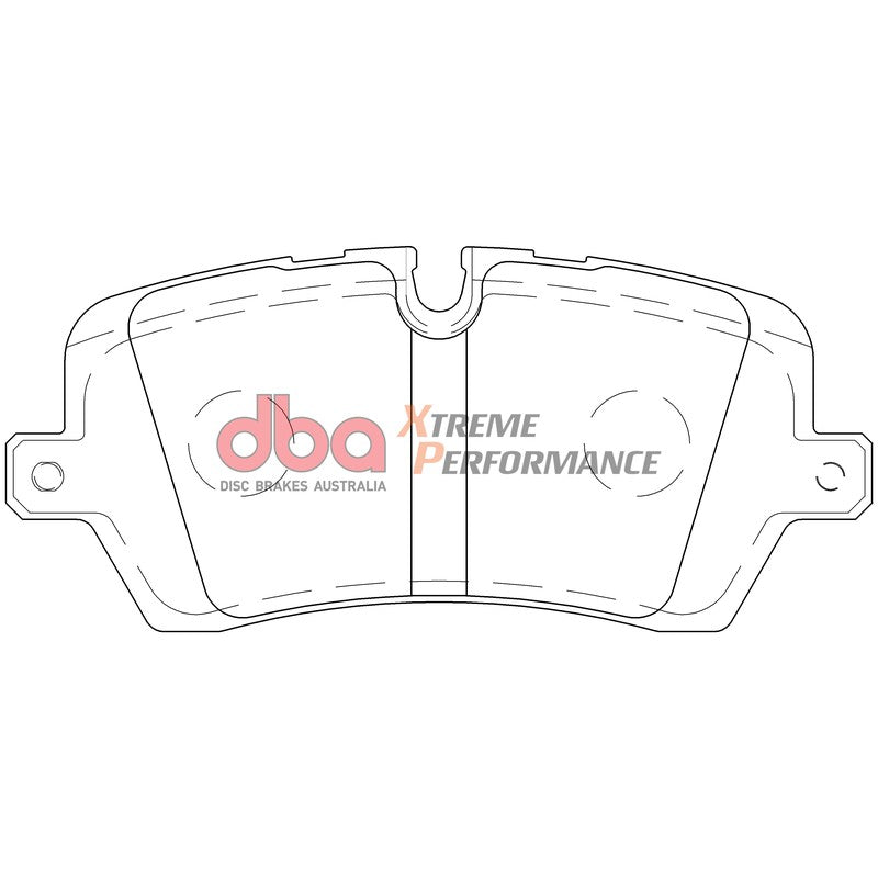 DBA Xtreme Performance Brake Pads 131.3mm x 58.4mm DB8919XP - Rear
