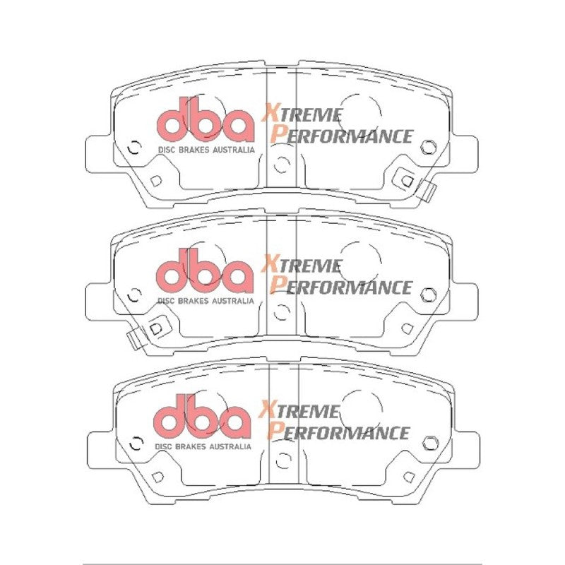 DBA Xtreme Performance Brake Pads 126.8mm x 47.9mm DB9022XP - Rear