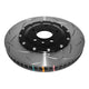 DBA 5000 Series - T3 Slotted Right Hand Brake Disc 332mm DBA52908BLKRS - Front
