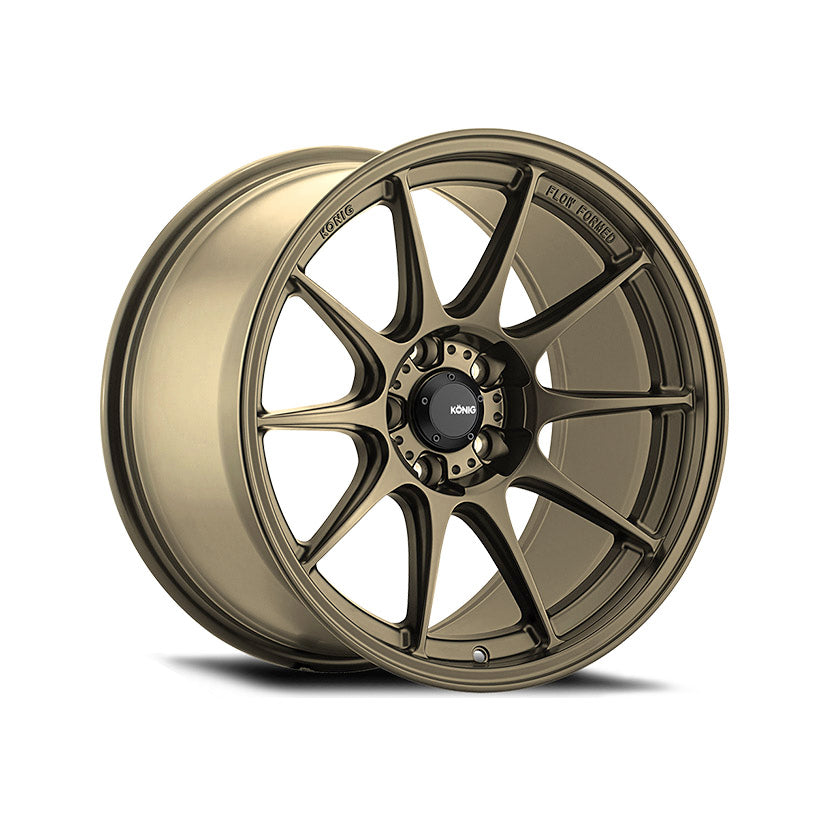 Konig Dekagram Alloy Wheel 15x9 ET35 4x100 Gloss Bronze 73.1mm CB