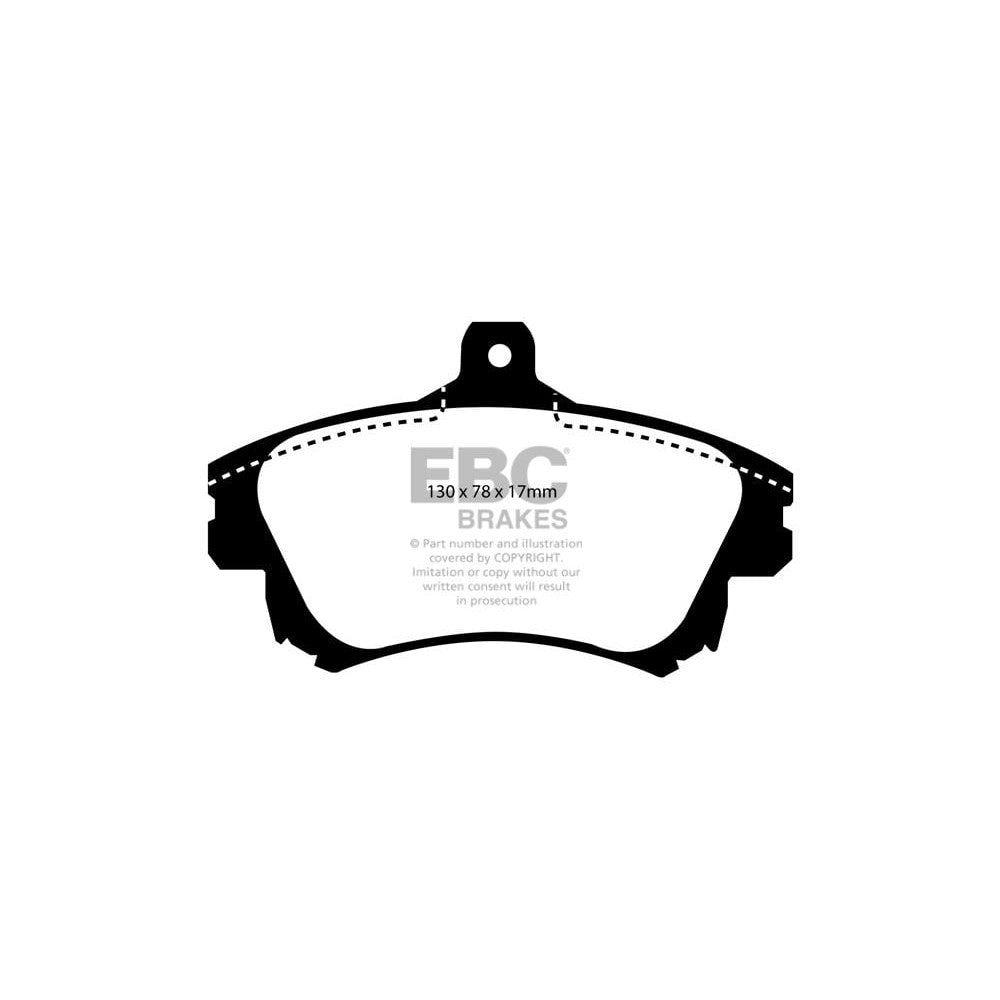 EBC Ultimax Brake Pads 130mm x 78mm DP1139 - Front