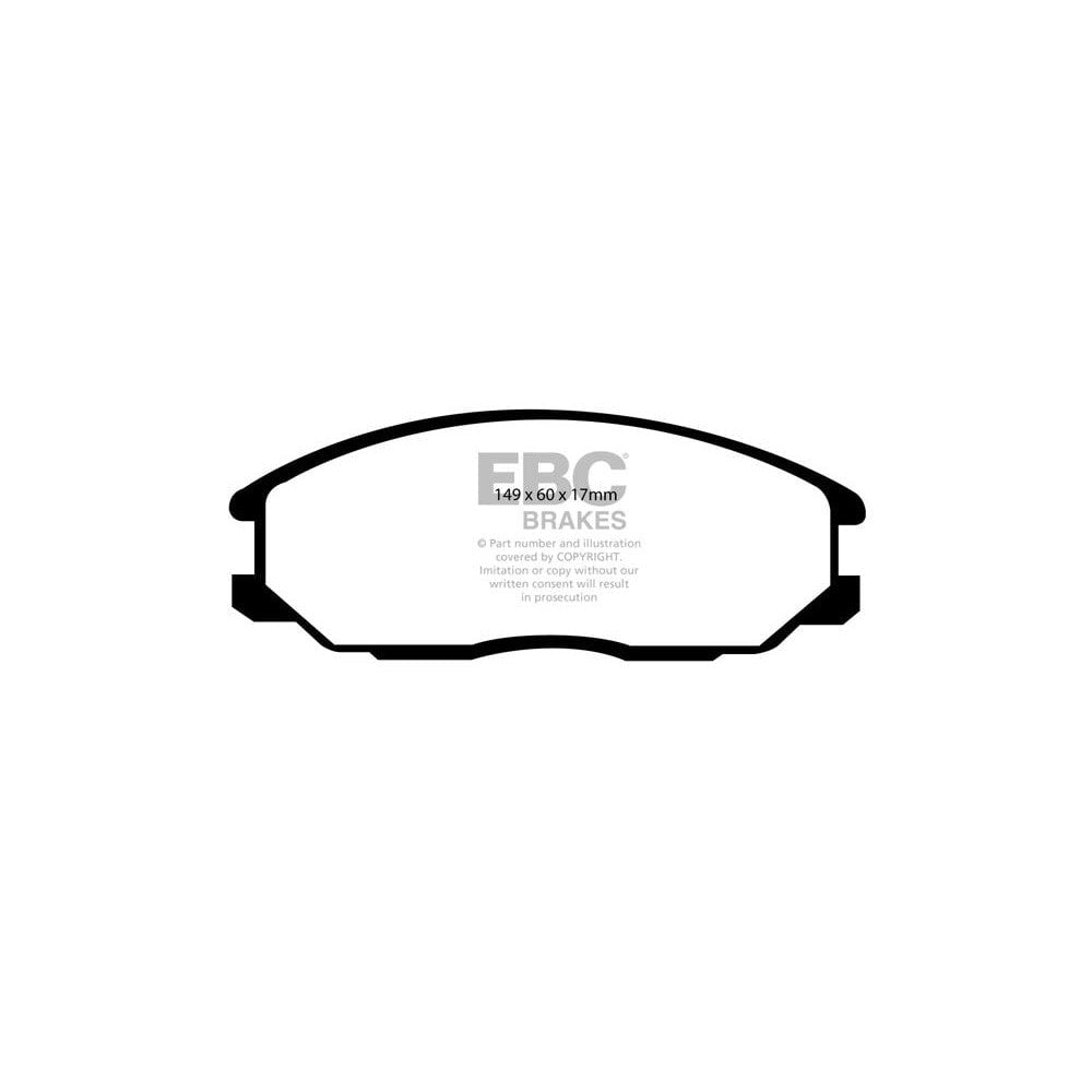 EBC Ultimax Brake Pads 149mm x 60mm DP1332 - Front
