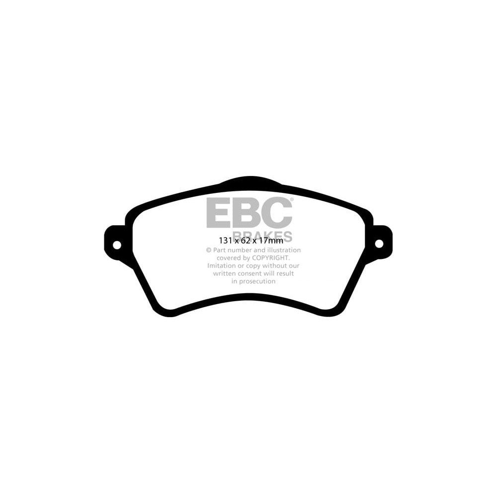 EBC Ultimax Brake Pads 131mm x 62mm DP1352 - Front