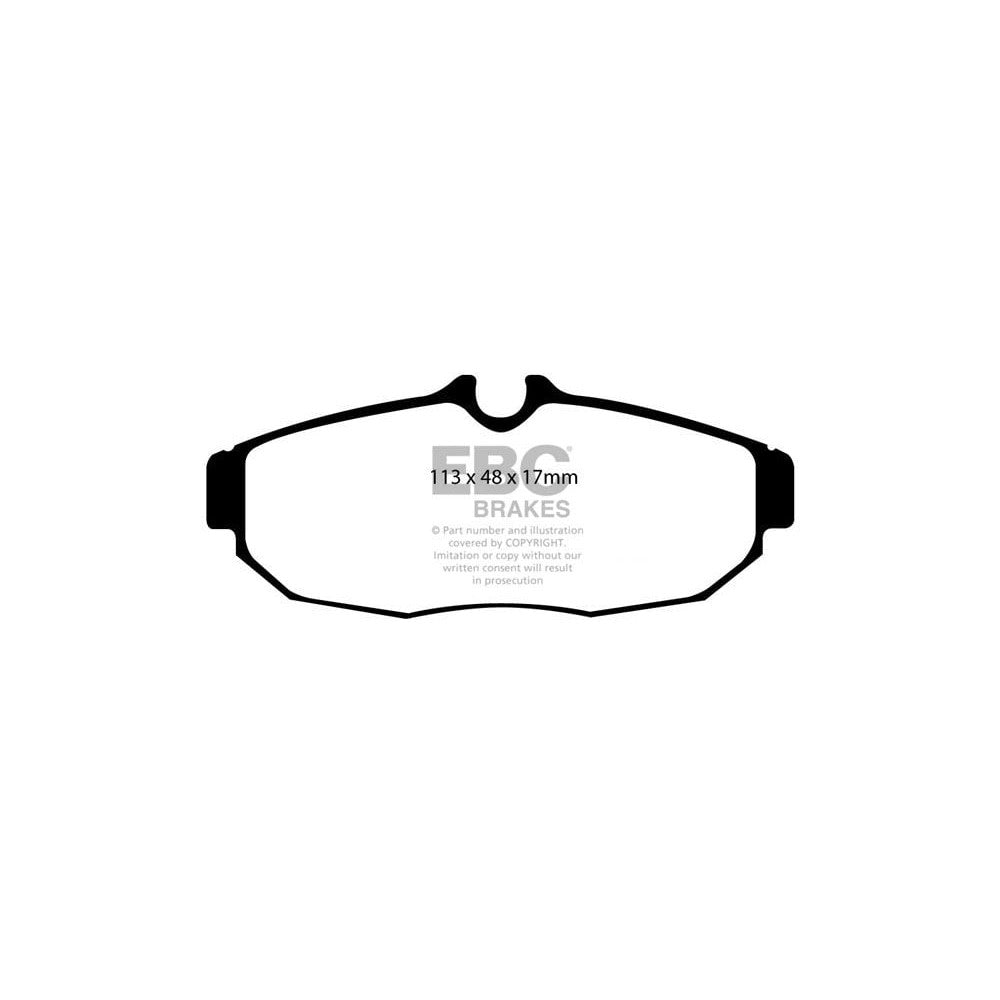 EBC RP-1 Brake Pads 113mm x 48mm DP81741RP1 - Rear