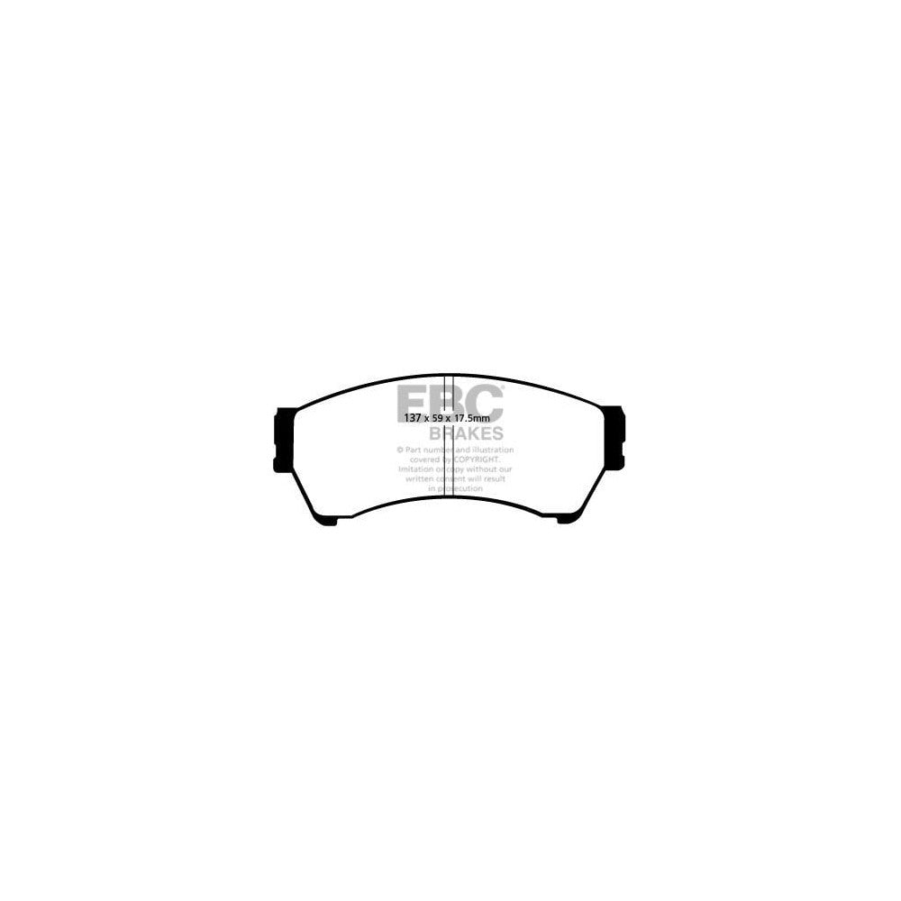 EBC Ultimax Brake Pads 127mm x 59mm DP1765/2 - Front