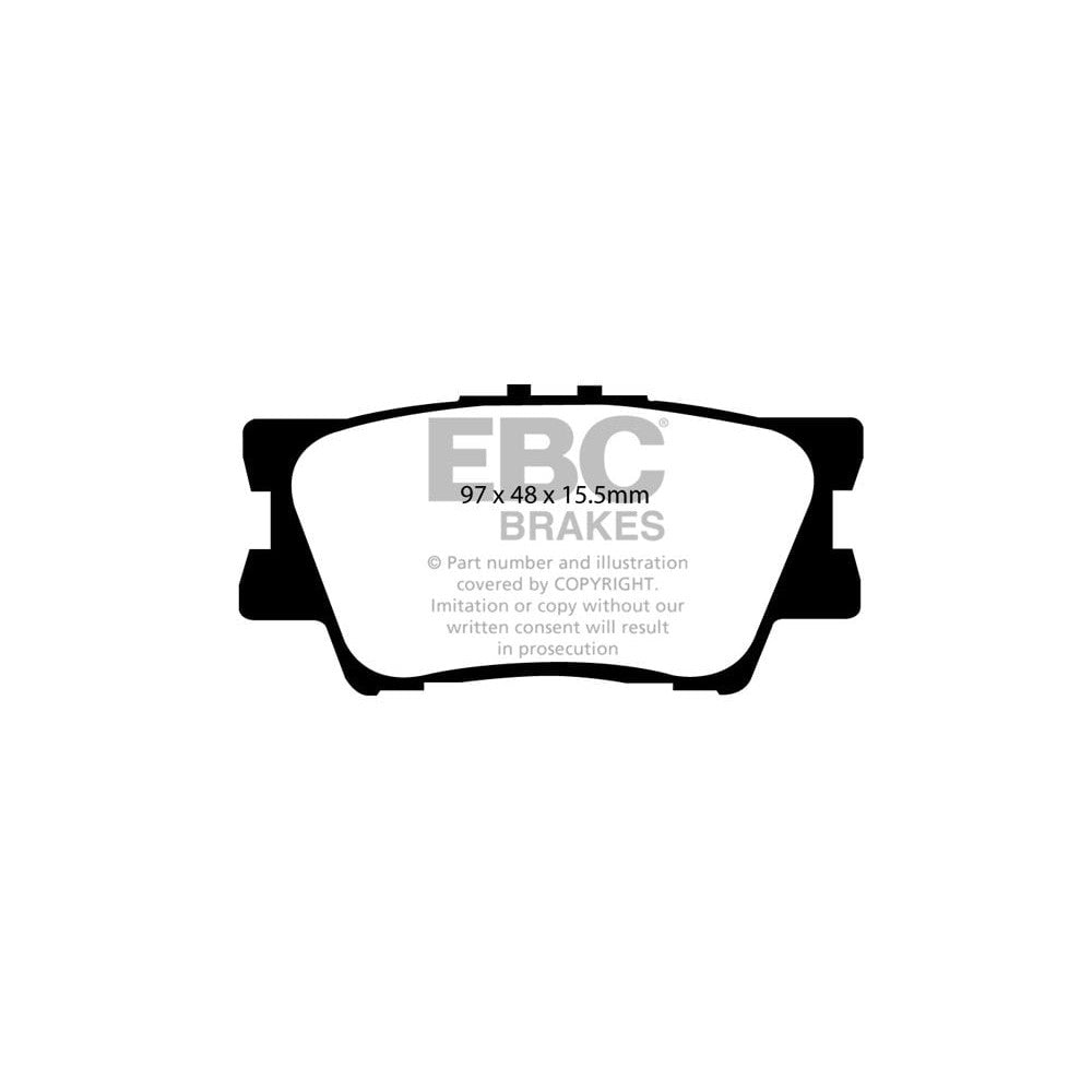 EBC Ultimax Brake Pads 97mm x 48mm DP1793 - Rear