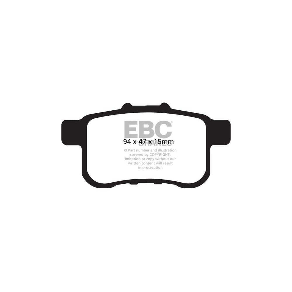 EBC Ultimax Brake Pads 94mm x 47mm DP1987 - Rear