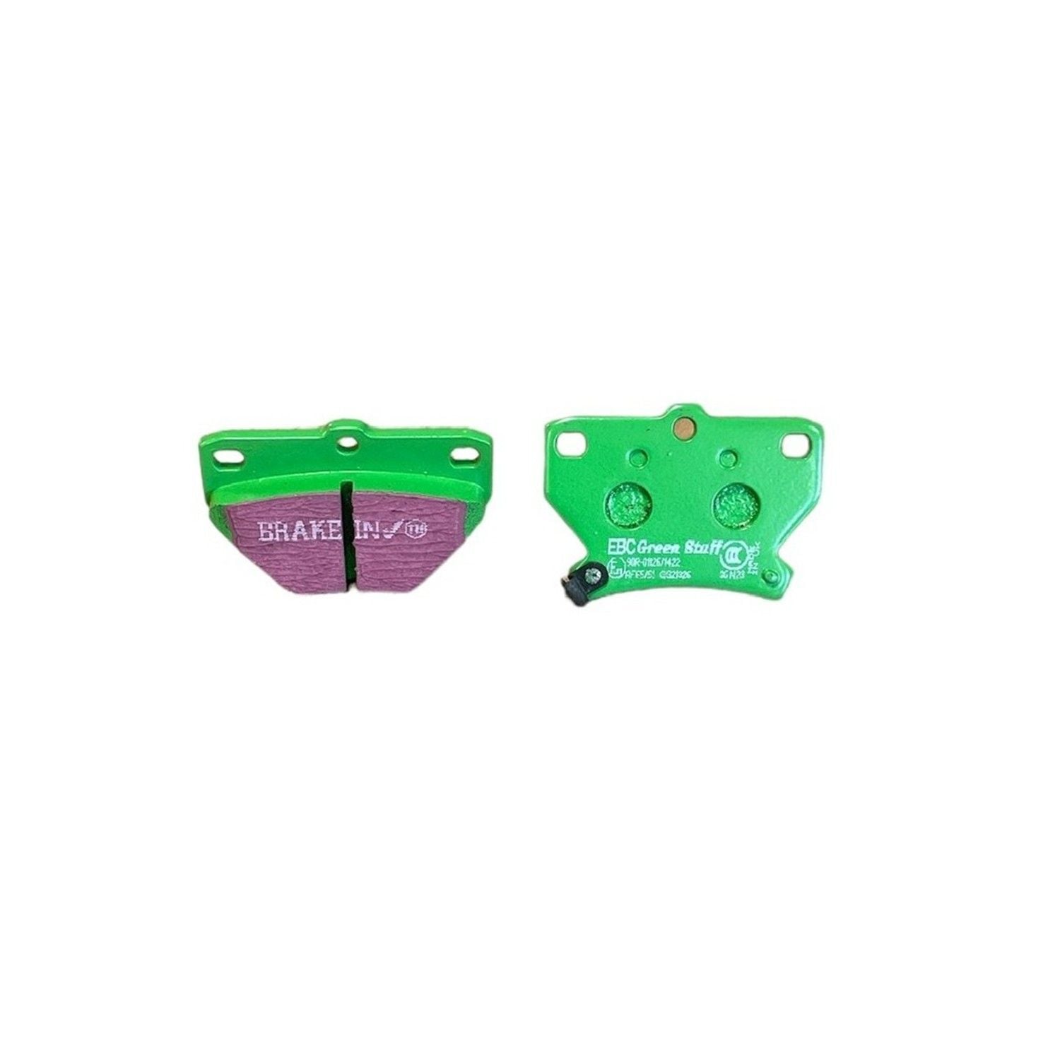 EBC Greenstuff 2000 Brake Pads 78mm x 55mm DP21326 - Rear