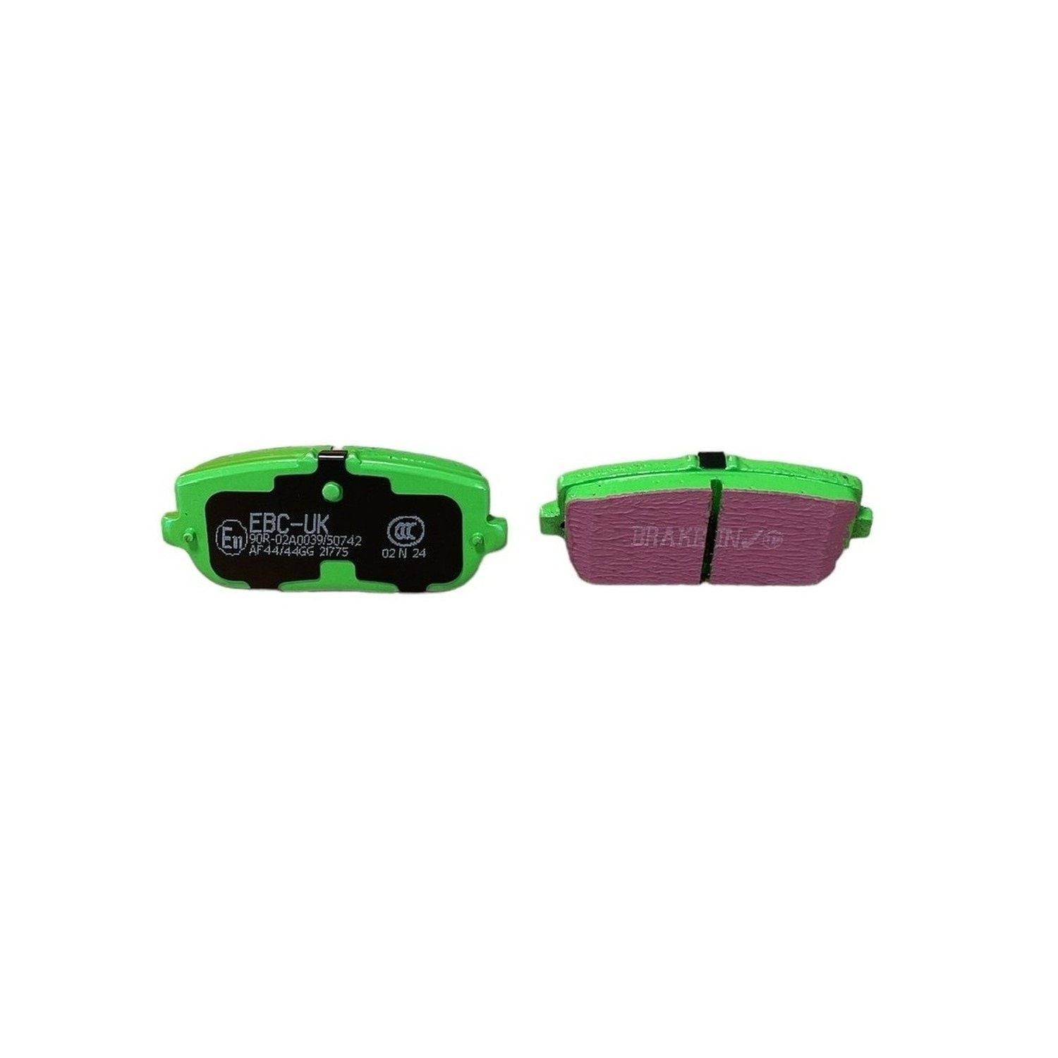 EBC Greenstuff 2000 Brake Pads 99mm x 44mm DP21775 - Rear