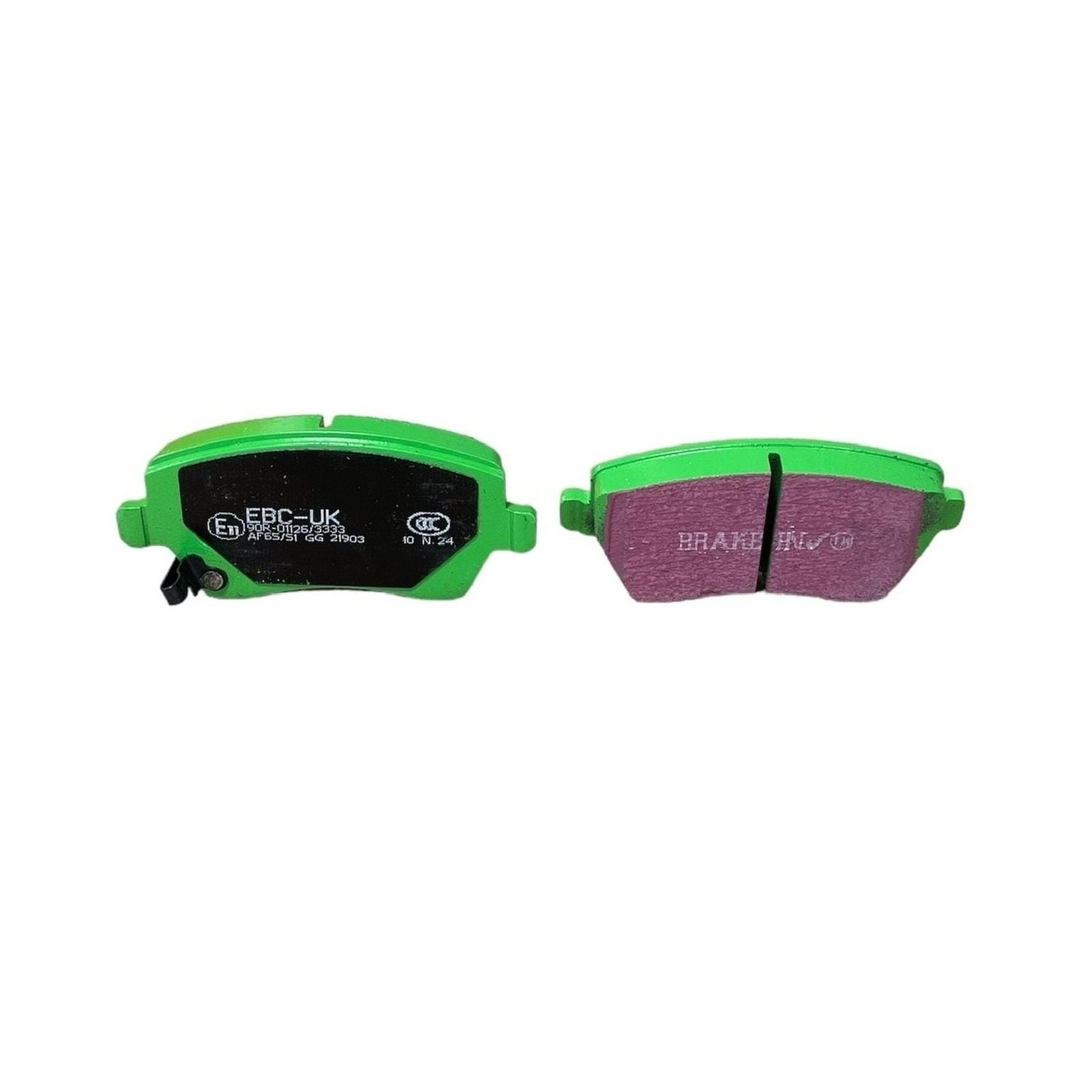 EBC Greenstuff 2000 Brake Pads 116mm x 53mm DP21903 - Front
