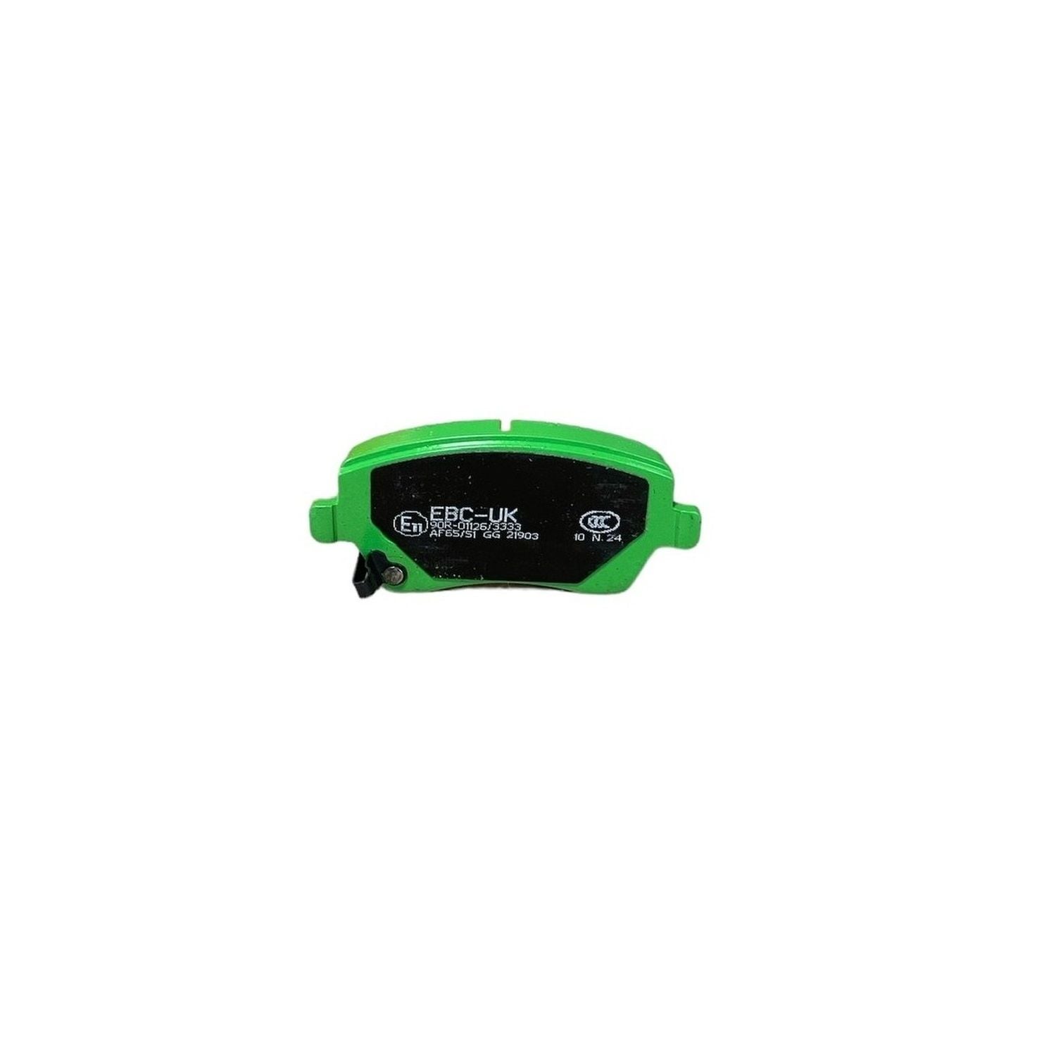 EBC Greenstuff 2000 Brake Pads 116mm x 53mm DP21903 - Front