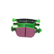 EBC Greenstuff 2000 Brake Pads 155.1mm x 63.6mm DP22154 - Front