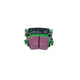 EBC Greenstuff 2000 Brake Pads 104.1mm x 53.1mm DP22201 - Rear