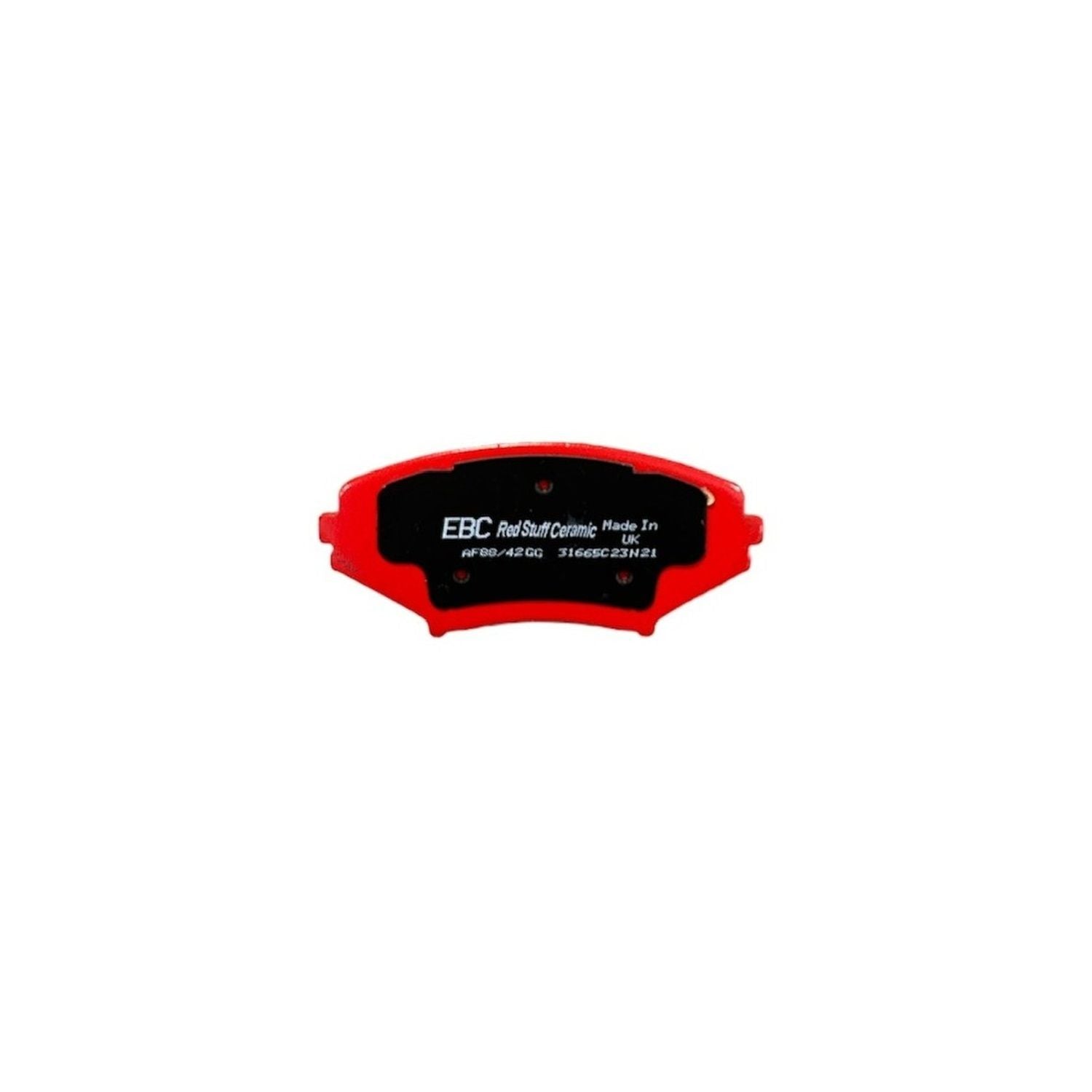 EBC Redstuff Brake Pads 140mm x 62mm DP31665C - Front