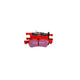 EBC Redstuff Brake Pads 123mm x 43.7mm DP32181C - Rear