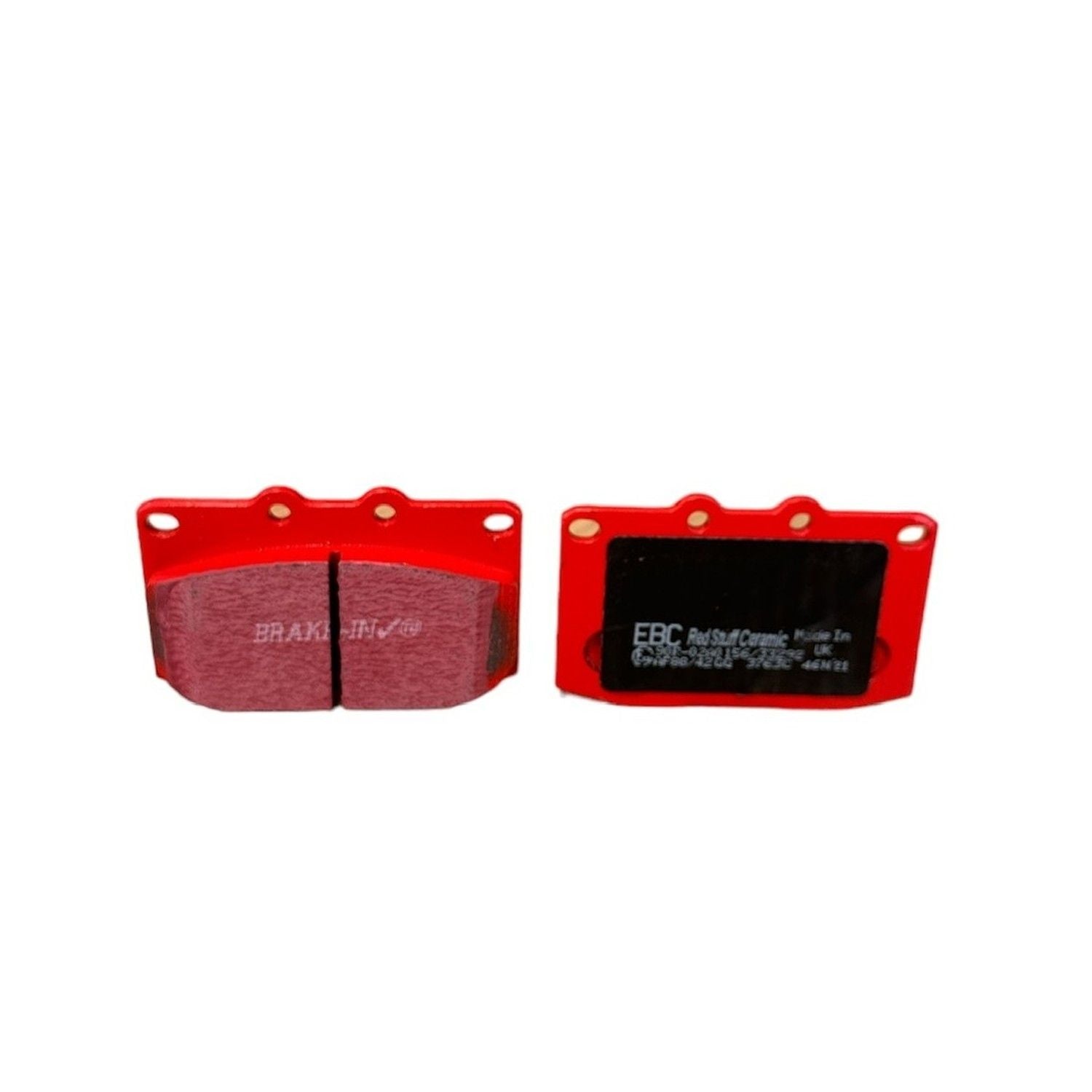 EBC Redstuff Brake Pads 106mm x 76mm DP3763C - Front
