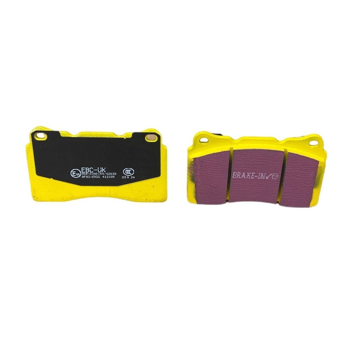EBC Yellowstuff Brake Pads 131mm x 75mm DP41210R - Front