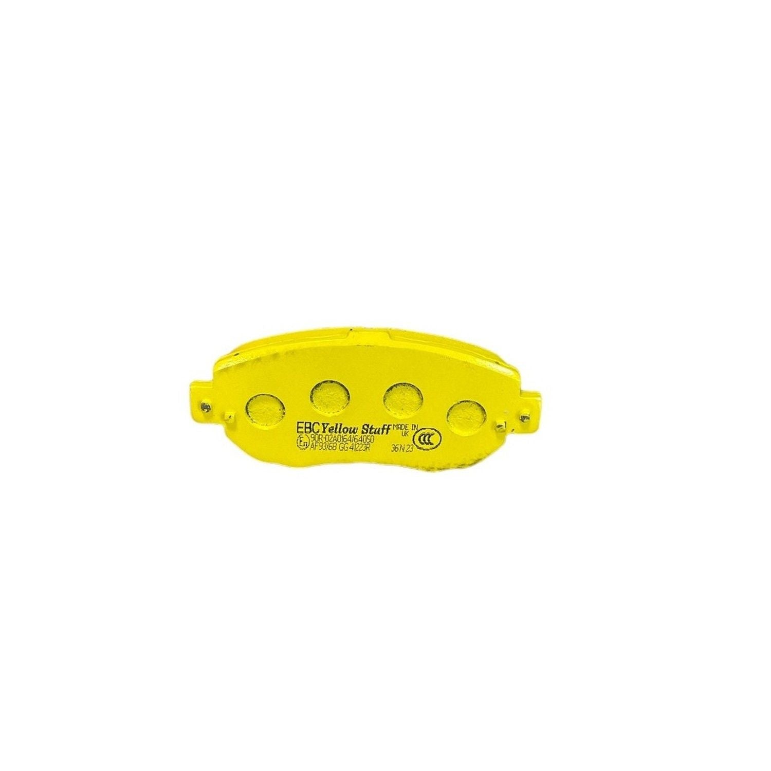 EBC Yellowstuff Brake Pads 144mm x 64mm DP41223R - Front