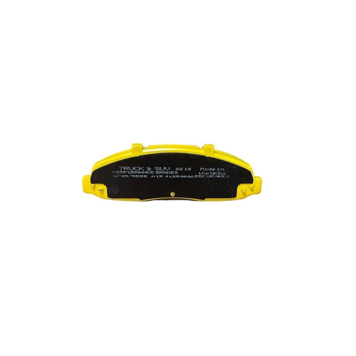 EBC Yellowstuff Brake Pads 166mm x 57mm DP41259R - Front