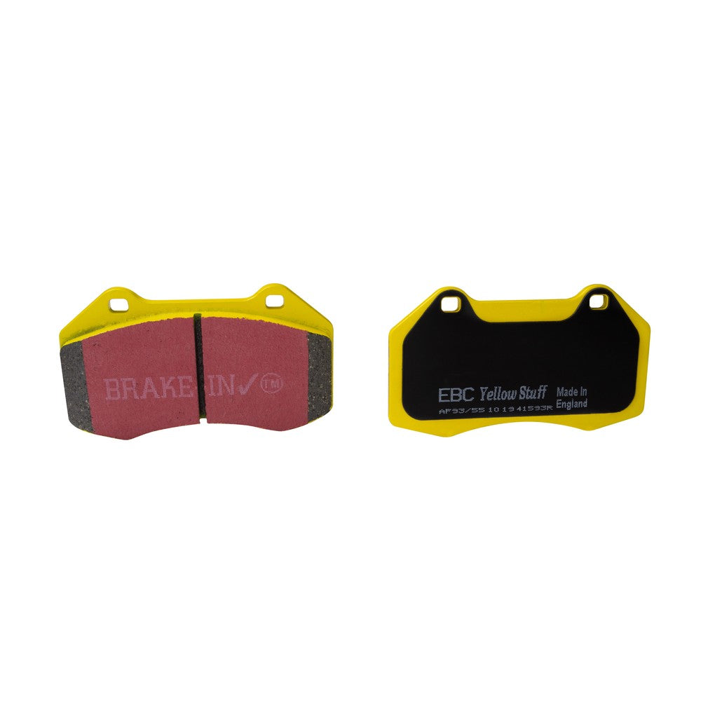 EBC Yellowstuff Brake Pads 125mm x 71mm DP41539R - Front
