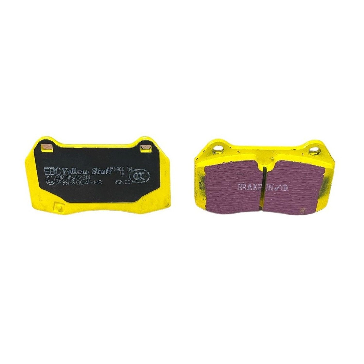EBC Yellowstuff Brake Pads 120mm x 71mm DP41644R - Front