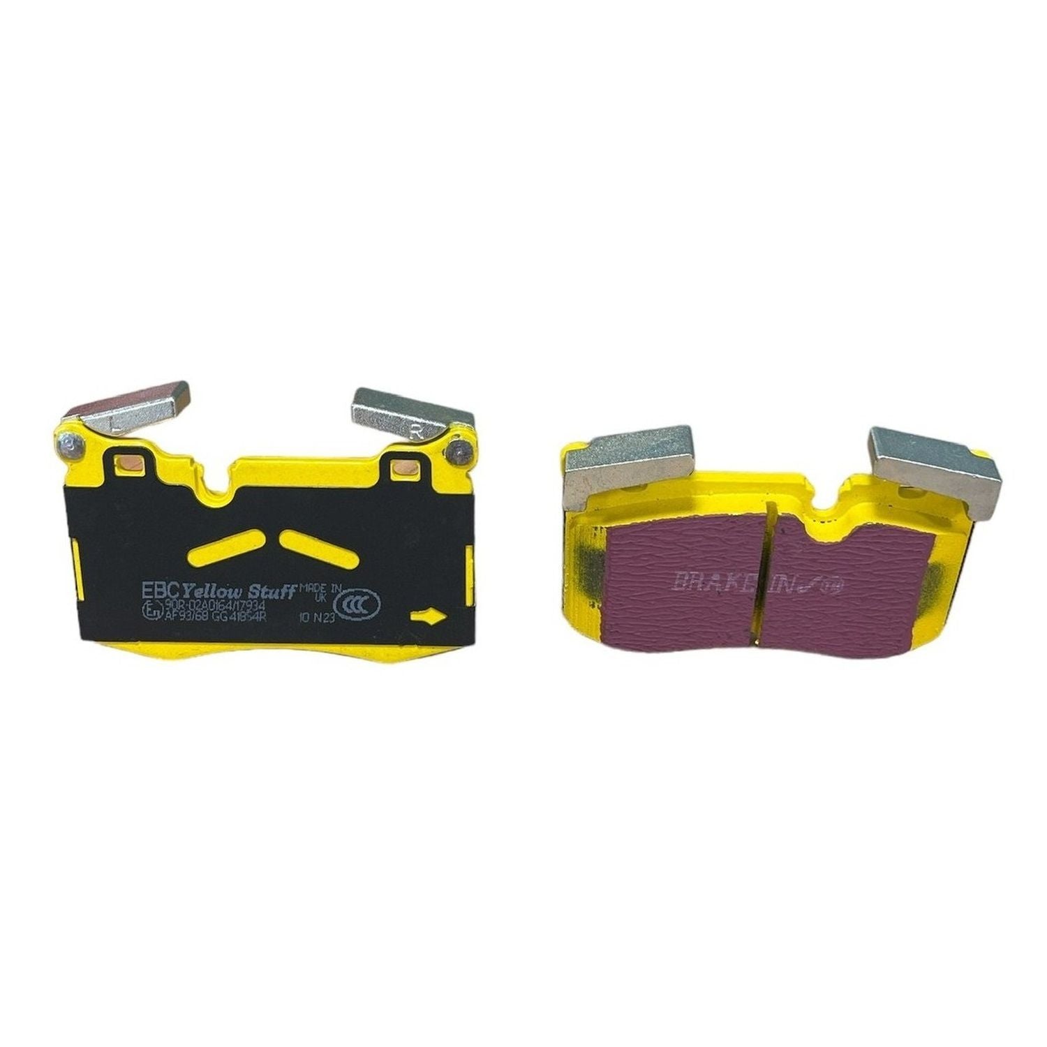EBC Yellowstuff Brake Pads 120.9mm x 75.9mm DP41854R - Front