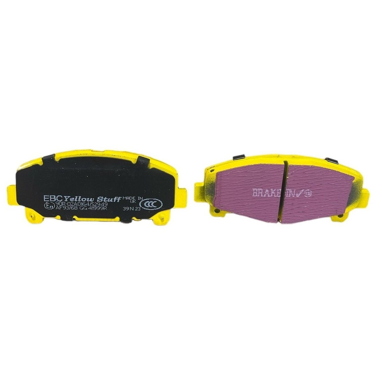 EBC Yellowstuff Brake Pads 155mm x 67mm DP41999R - Front