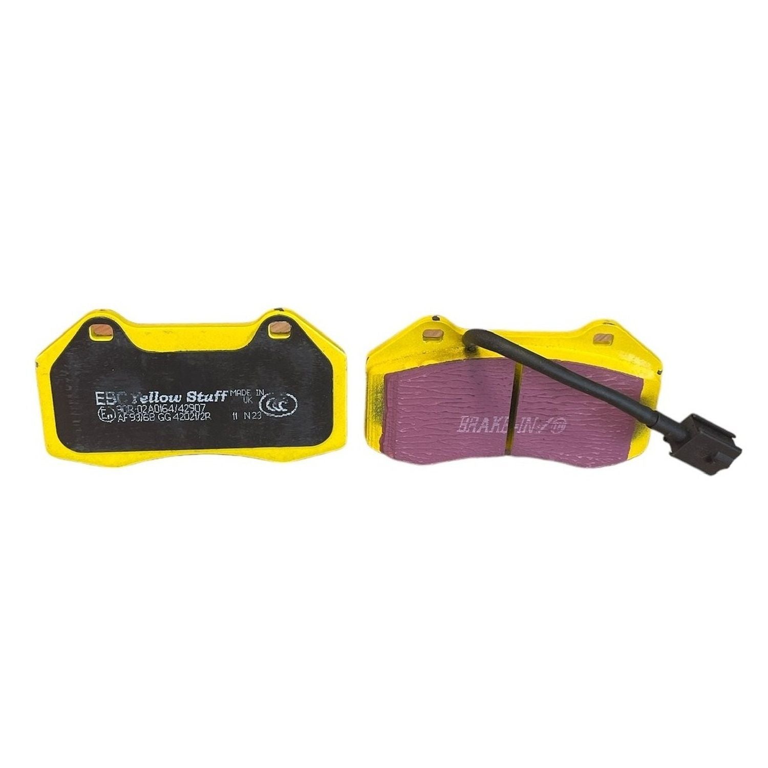 EBC Yellowstuff Brake Pads 125mm x 70mm DP42021/2R - Front