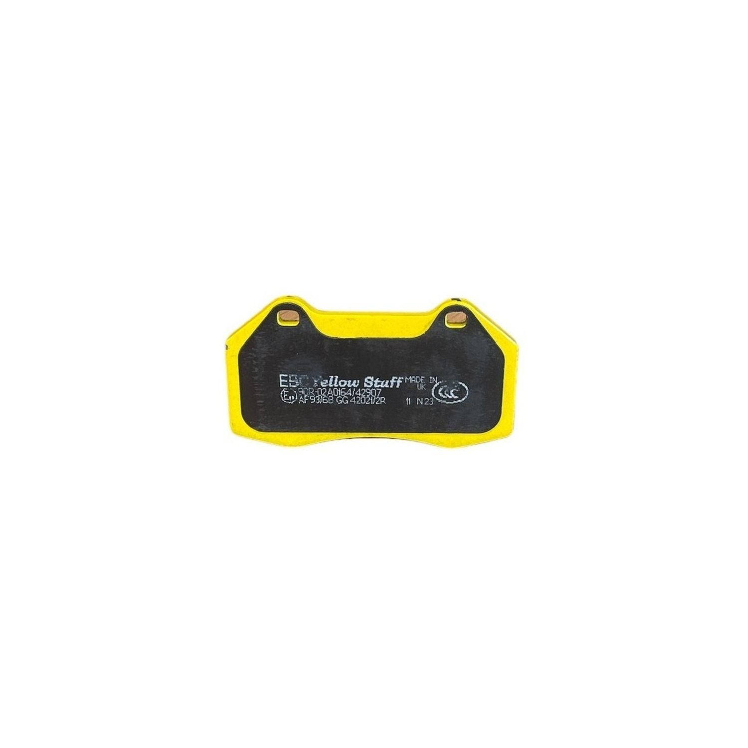 EBC Yellowstuff Brake Pads 125mm x 70mm DP42021/2R - Front