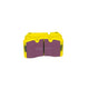 EBC Yellowstuff Brake Pads 131.8mm x 77.2mm DP42070R - Front