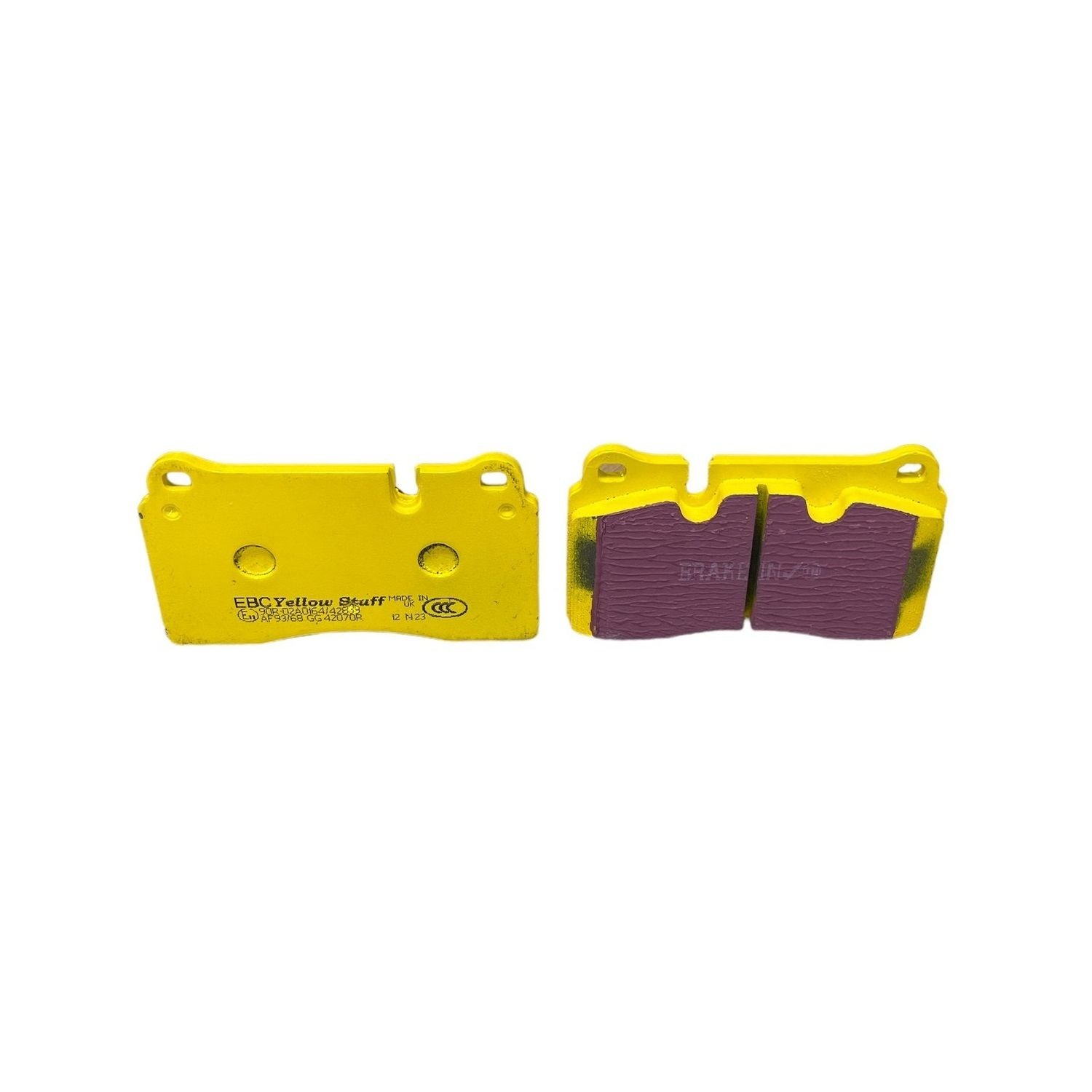EBC Yellowstuff Brake Pads 131.8mm x 77.2mm DP42070R - Front