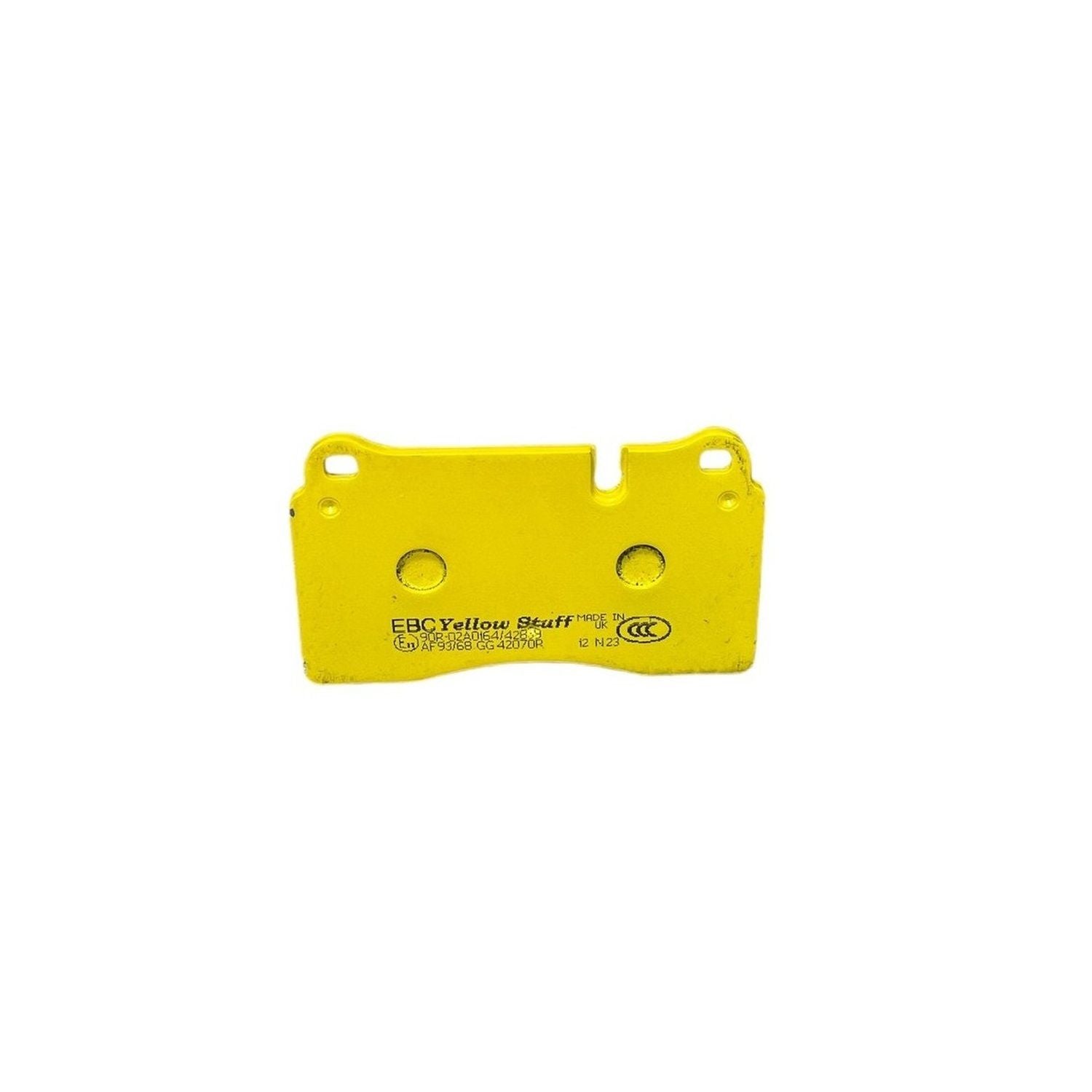 EBC Yellowstuff Brake Pads 131.8mm x 77.2mm DP42070R - Front