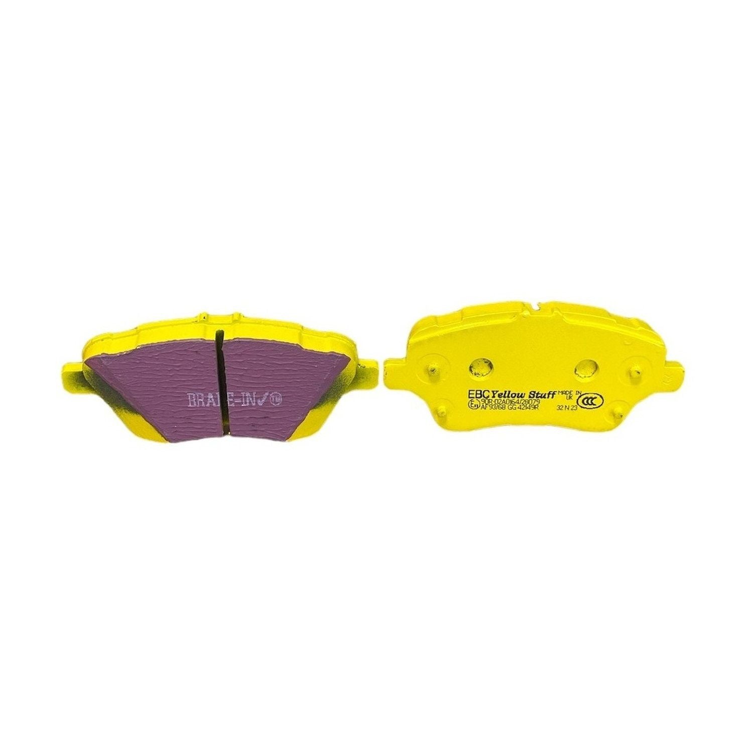 EBC Yellowstuff Brake Pads 131.5mm x 59.9mm DP42149R - Front