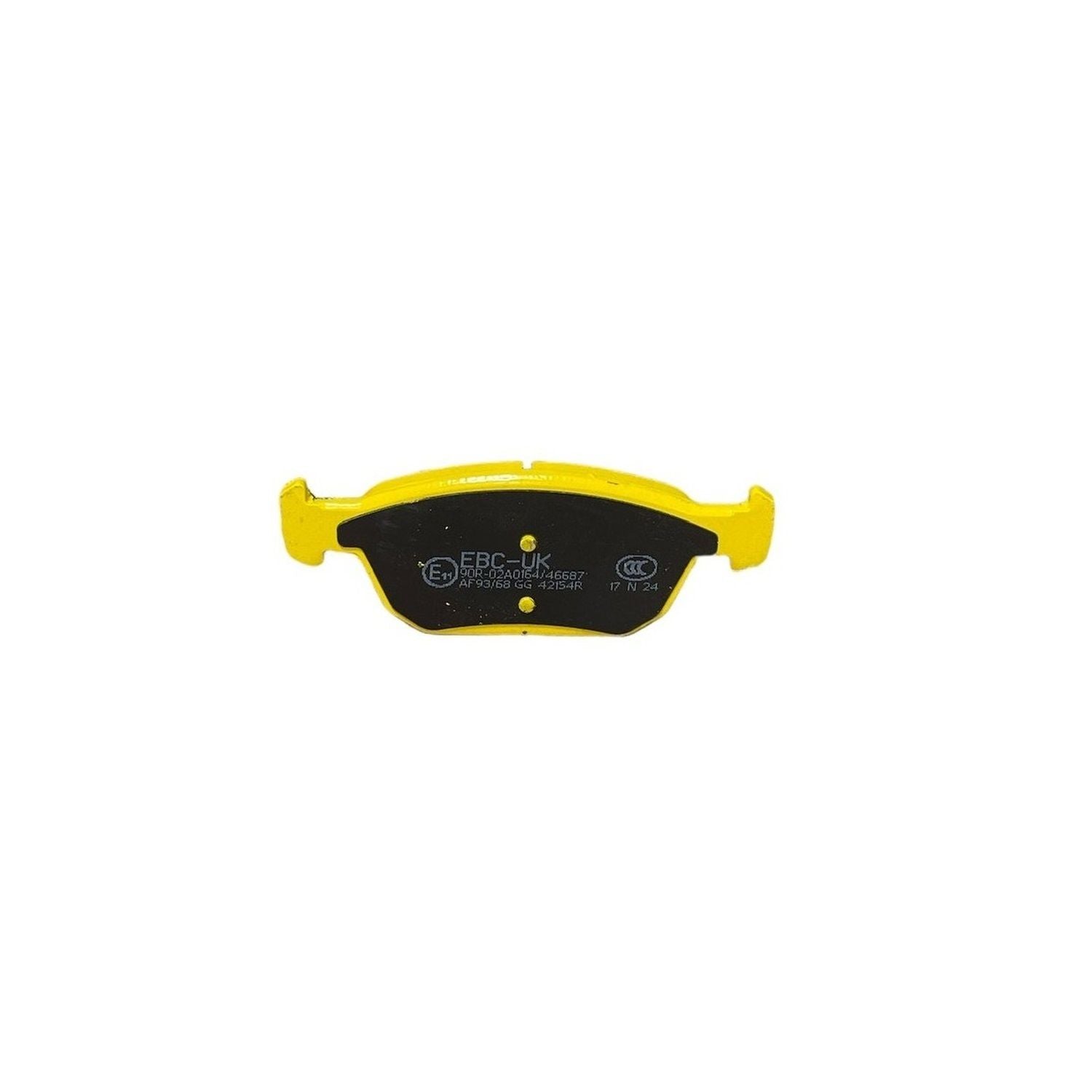 EBC Yellowstuff Brake Pads 155.1mm x 63.6mm DP42154R - Front