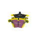 EBC Yellowstuff Brake Pads 155.7mm x 74.4mm DP42189R - Front