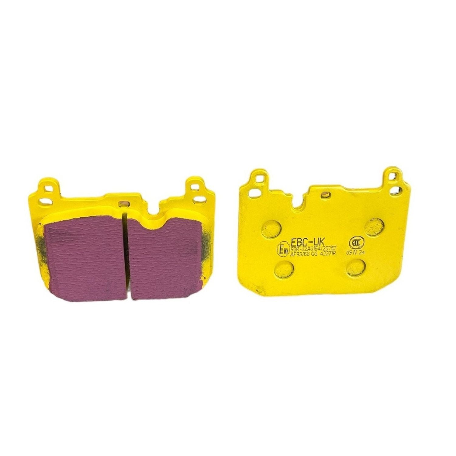 EBC Yellowstuff Brake Pads 114.6mm x 91.4mm DP42271R - Front