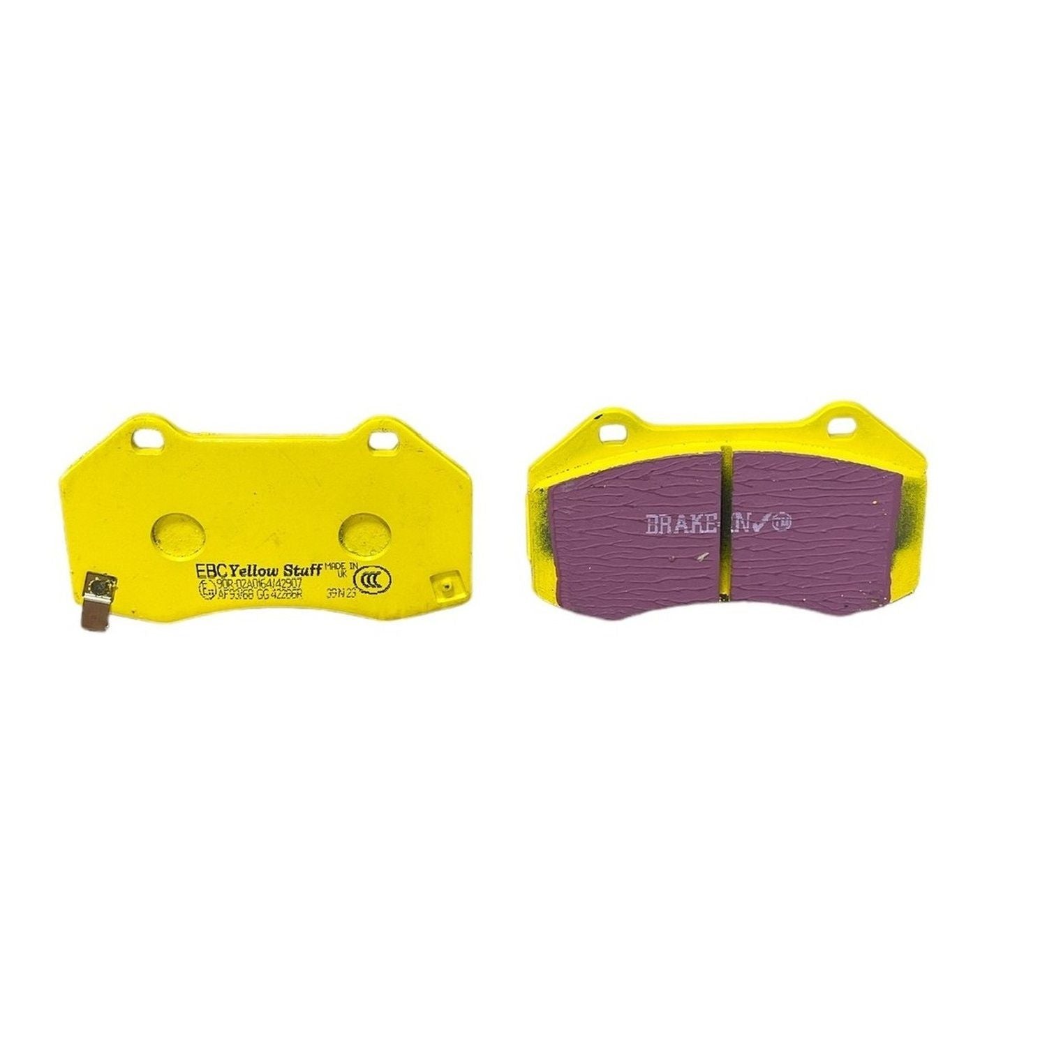 EBC Yellowstuff Brake Pads 124.7mm x 70.6mm DP42286R - Front