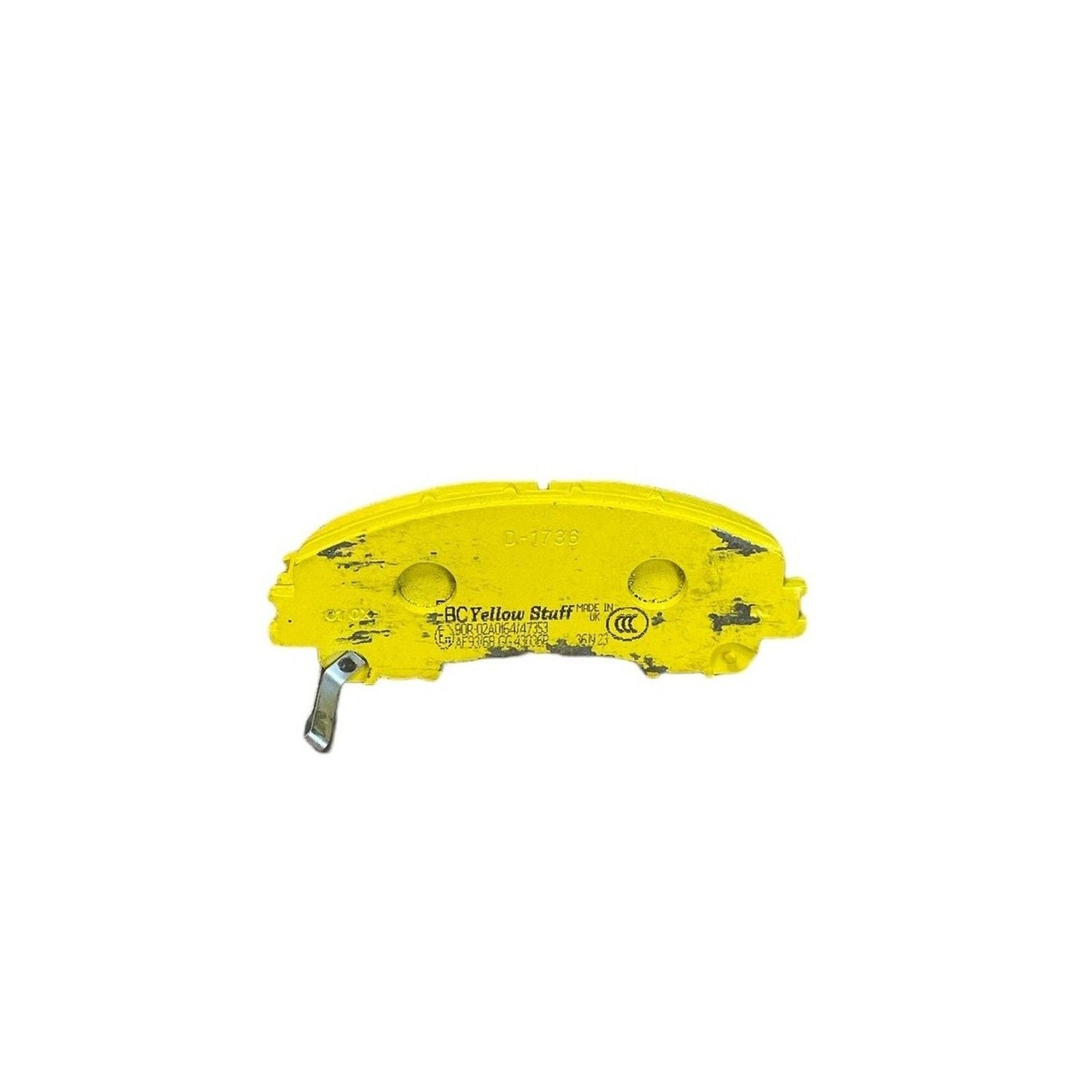 EBC Yellowstuff Brake Pads 152mm x 61.5mm DP43036R - Front