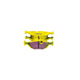 EBC Yellowstuff Brake Pads 125mm x 38mm DP4447R - Rear