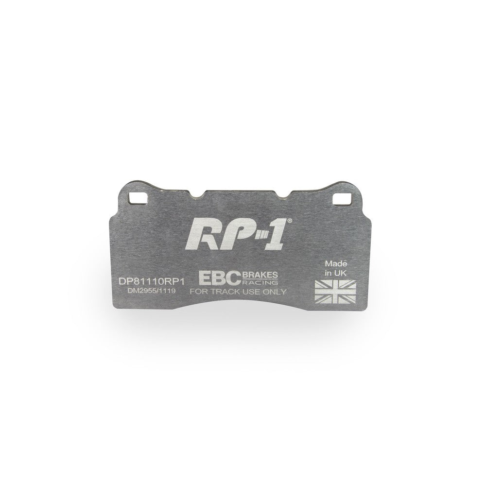 EBC RP-1 Brake Pads 132mm x 67mm DP81110RP1 - Front