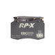 EBC RP-X Brake Pads 110mm x 69mm DP81140RPX - Rear