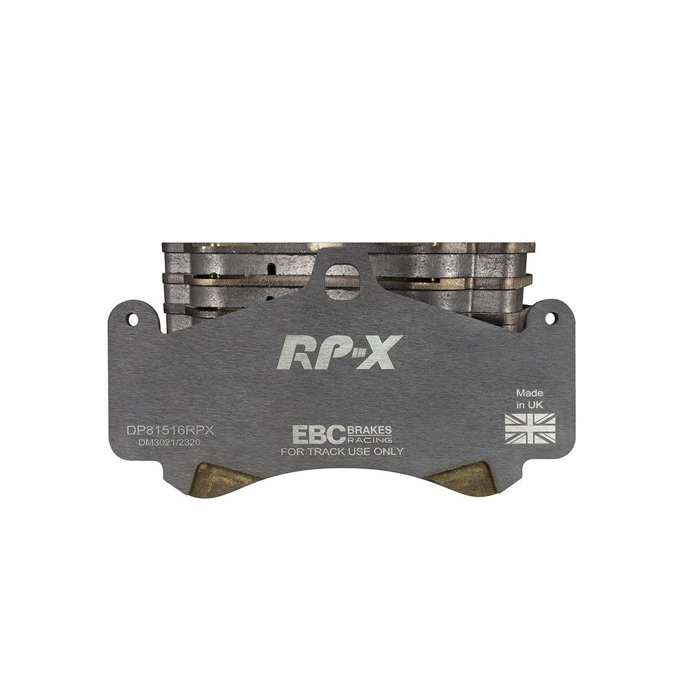 EBC RP-X Brake Pads 190.2mm x 101.8mm DP81516RPX - Front
