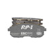 EBC RP-1 Brake Pads 137mm x 53mm DP81636RP1 - Front