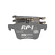 EBC RP-1 Brake Pads 123mm x 61.2mm DP82153RP1 - Rear