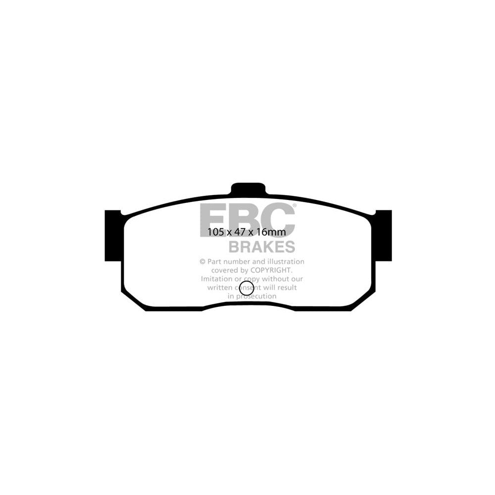 EBC Ultimax Brake Pads 105mm x 47mm DP889 - Rear
