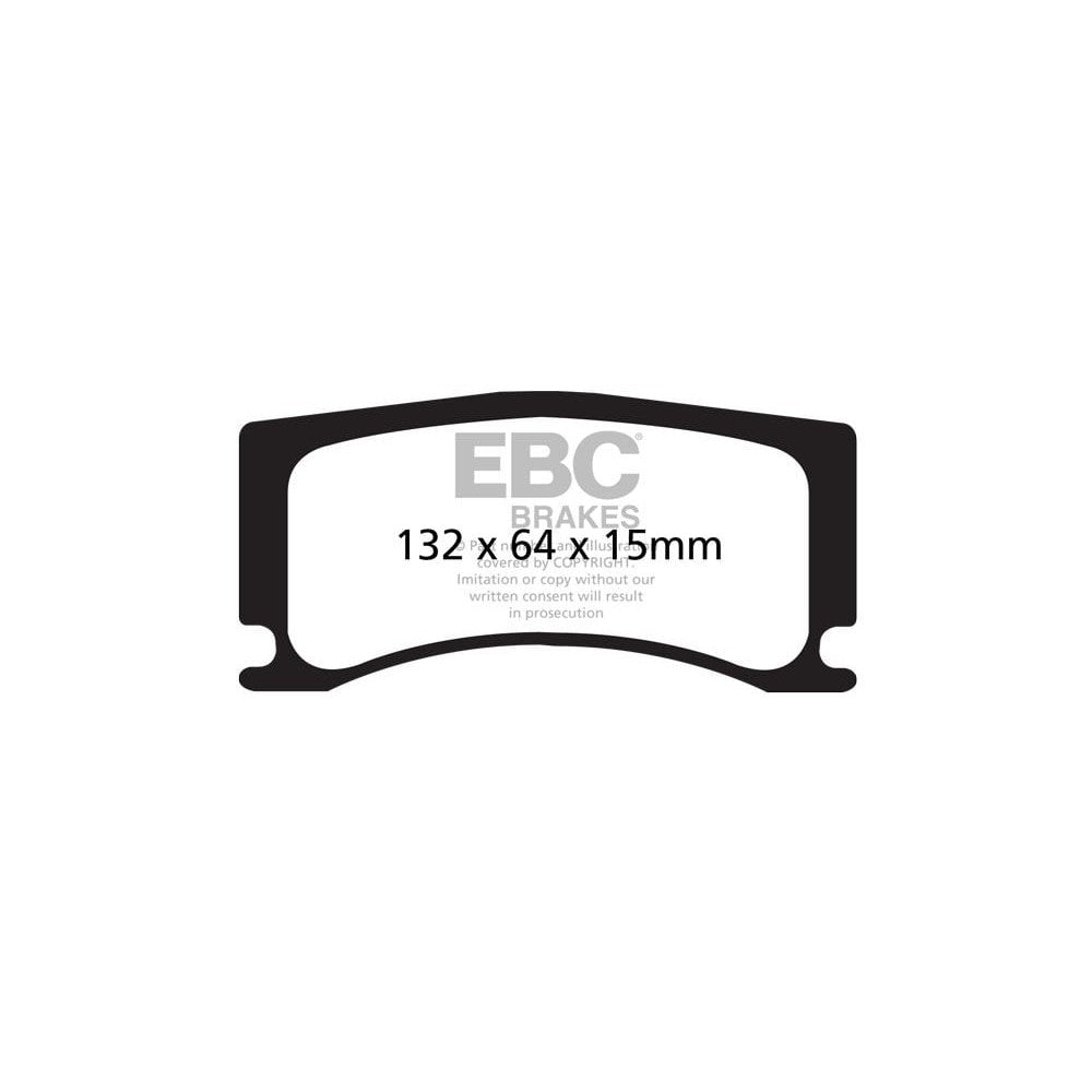 EBC Bluestuff NDX Brake Pads 132mm x 64mm DP52112NDX - Rear